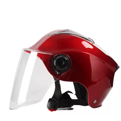 Vehicles, Adult Unisex Four-Season Safety | Motorcycle Safety Supplies - red-clear-lens