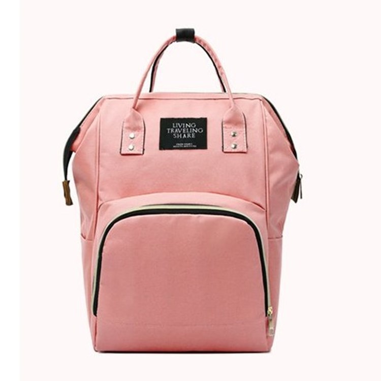 Bolsa de momia de fábrica de gran capacidad mochila de moda multifuncional bolsa materna e infantil nueva botella de alimentación de maternidad mochila de pañales al por mayor