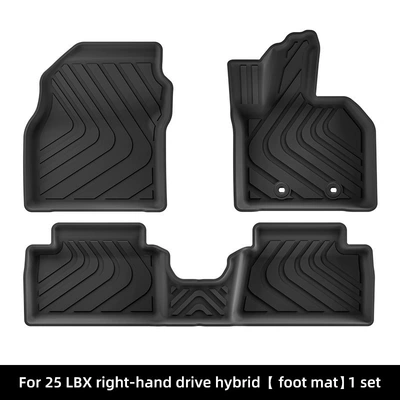 Suitable for 25 Lexus Lbx Car Floor Mats, Special Car Floor Mats, Fully Environmentally Friendly Tpe Floor Mats Cross-Border (Modelə uyğun ayaqaltı) - 25-lexus-lbx-single-layer-floor-mats-right-hand-drivehybrid