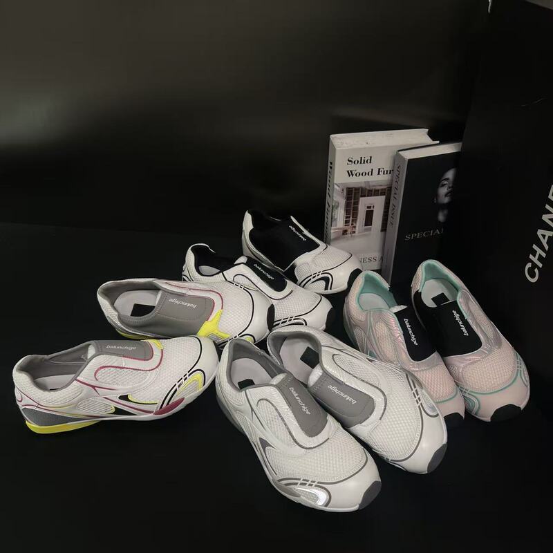 Distressed Laceless Dad Sneakers 2026 Summer New Style Mesh Breathable Slip-On Sneakers for Women Casual Sports Color-Washed Distressed Laceless Dad Sneakers 2026 Summer New Style Mesh Breathable Slip-On Sneakers for Women Casual Sports Color-Washed