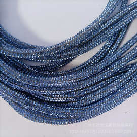 厂家批发 圆管钻条 满钻绳子 蝴蝶结钻绳服装饰品腰带手镯DIY装饰