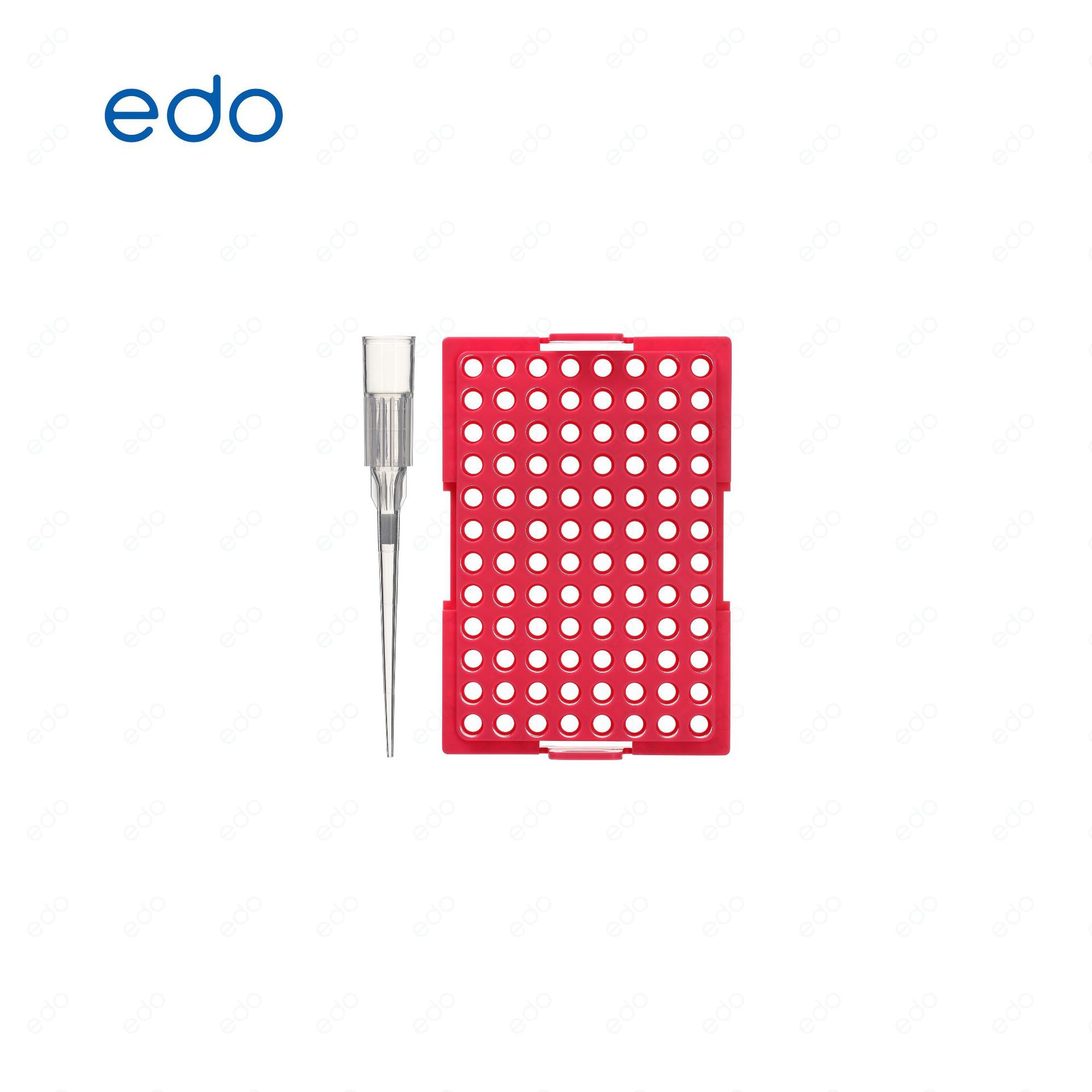 现货可发EDO一斗LTS系列 300μL透明吸头1361108滤芯盒装灭菌