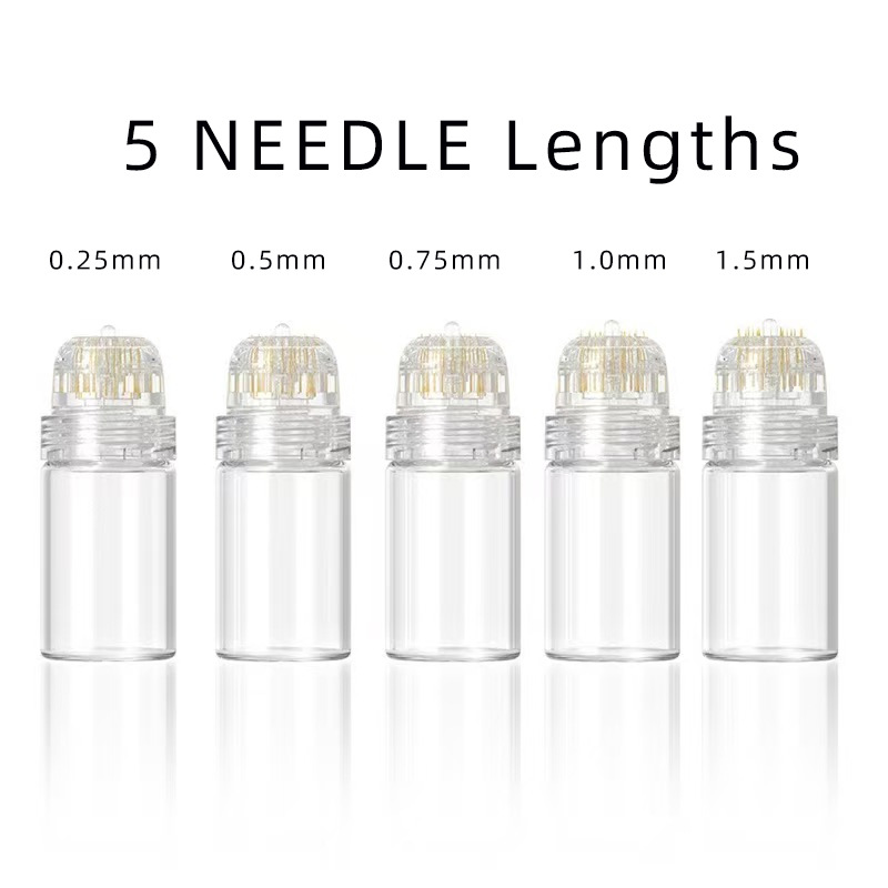 Fábrica de fuente 20 agujas de sello agujas de agua minoxidil introducción de sello de microagujas introducción de belleza