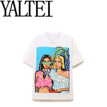 YALTEI�＾�¿� Ůװ ŷ���編ʽ��Ƹ�ʱ�аٴ�Ů��ӡ��T��11318