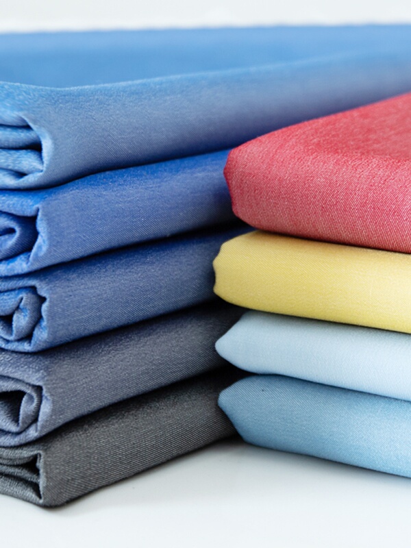 Washed Denim Fabric Imitation Tencel Denim Anti-Mosquito Pants Shirt Pants Skirt Clothing Summer Thin Cotton Fabric