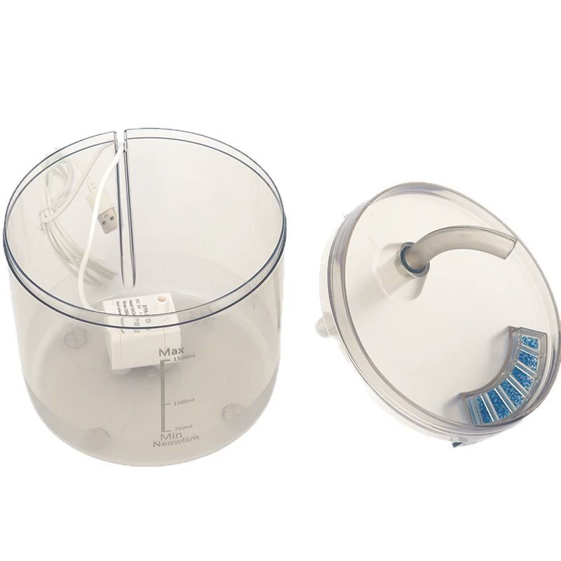 Cat small canine water dispenser automatic circulation filter intelligent circulation live water wireless charging automatic water feeder
