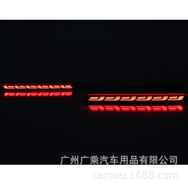Aplicable a 23 Honda CRV Luz de barra trasera Luz de freno LED especial Luz de advertencia de corriente CRV Luz de niebla trasera image 2