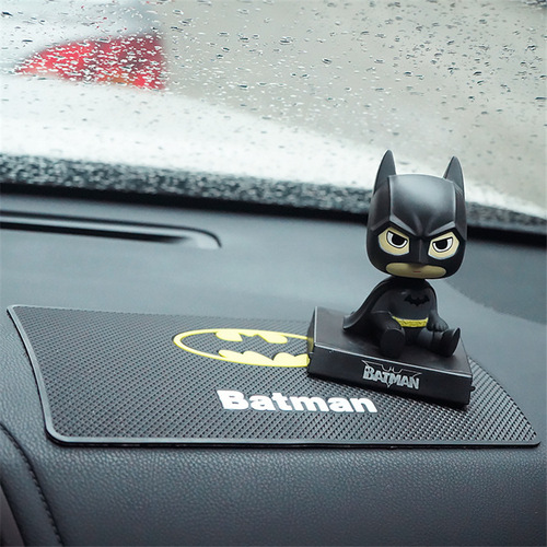 Car anti-slip mat for mobile phone in car, anti-slip mat for car, fixed car, rectangular, high temperature resistant, sun protection creative