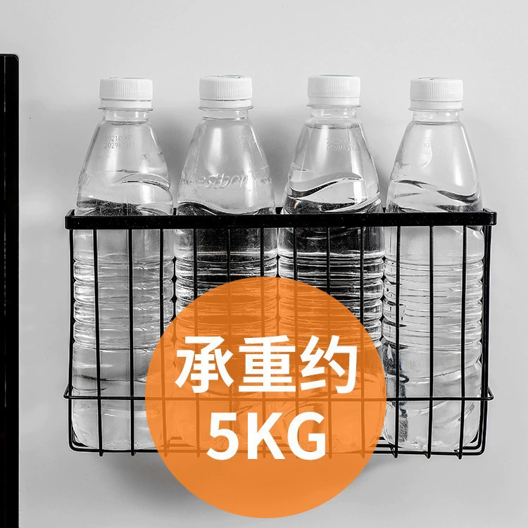 Refrigerator magnetic suction rack refrigerator side storage kitchen microwave furnace magnetic suction multi -function fresh -keeping bag storage rack