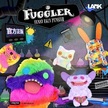 正版fuggler牙齿怪兽玩偶放克牙宝丑萌怪物公仔搞怪毛绒内裤系列
