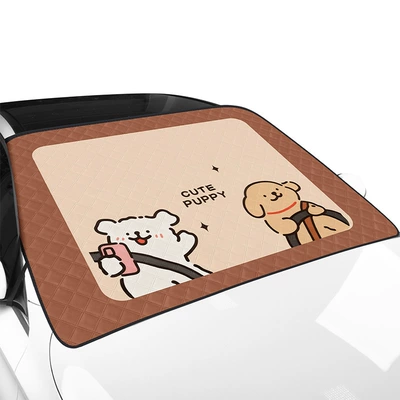 Snow Shield Cartoon: Katong Car snow shield