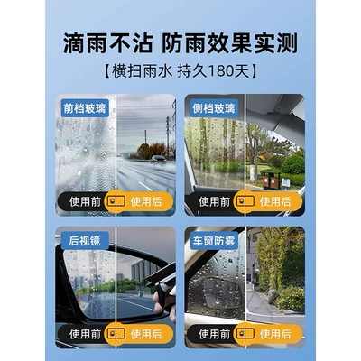 rainproof agent anti-fog winter rainy: Glass agent