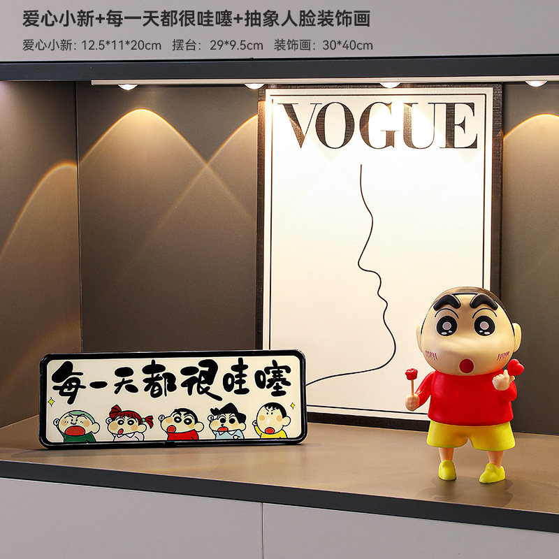 Xiaoxin 玄関装飾装飾品リビングルーム靴キャビネット収納ラックデスクトップ収納ボックステレビキャビネットソフト装飾ハイエンド|undefined