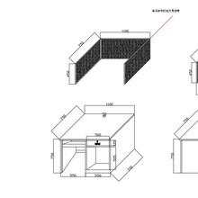 不锈钢办公桌电脑桌