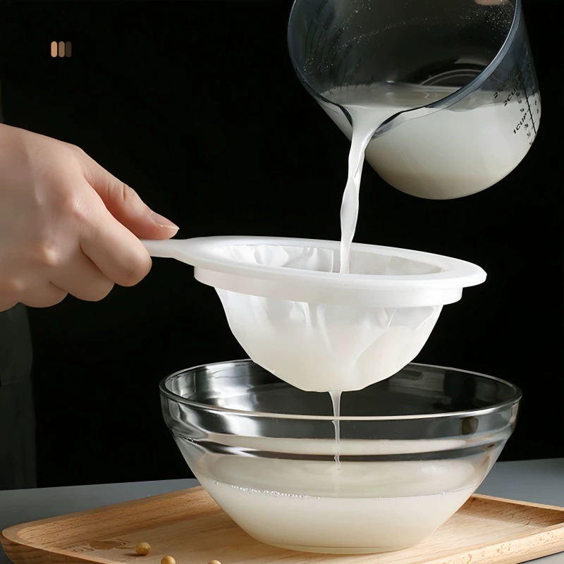 New soy milk filter ultra-fine baby juicer juice filter filter leakage screen slag separation artifact kitchen