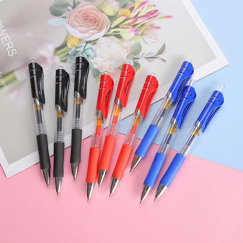 Capacious rollerball pen, bullet for students, stationery, 0.5mm
