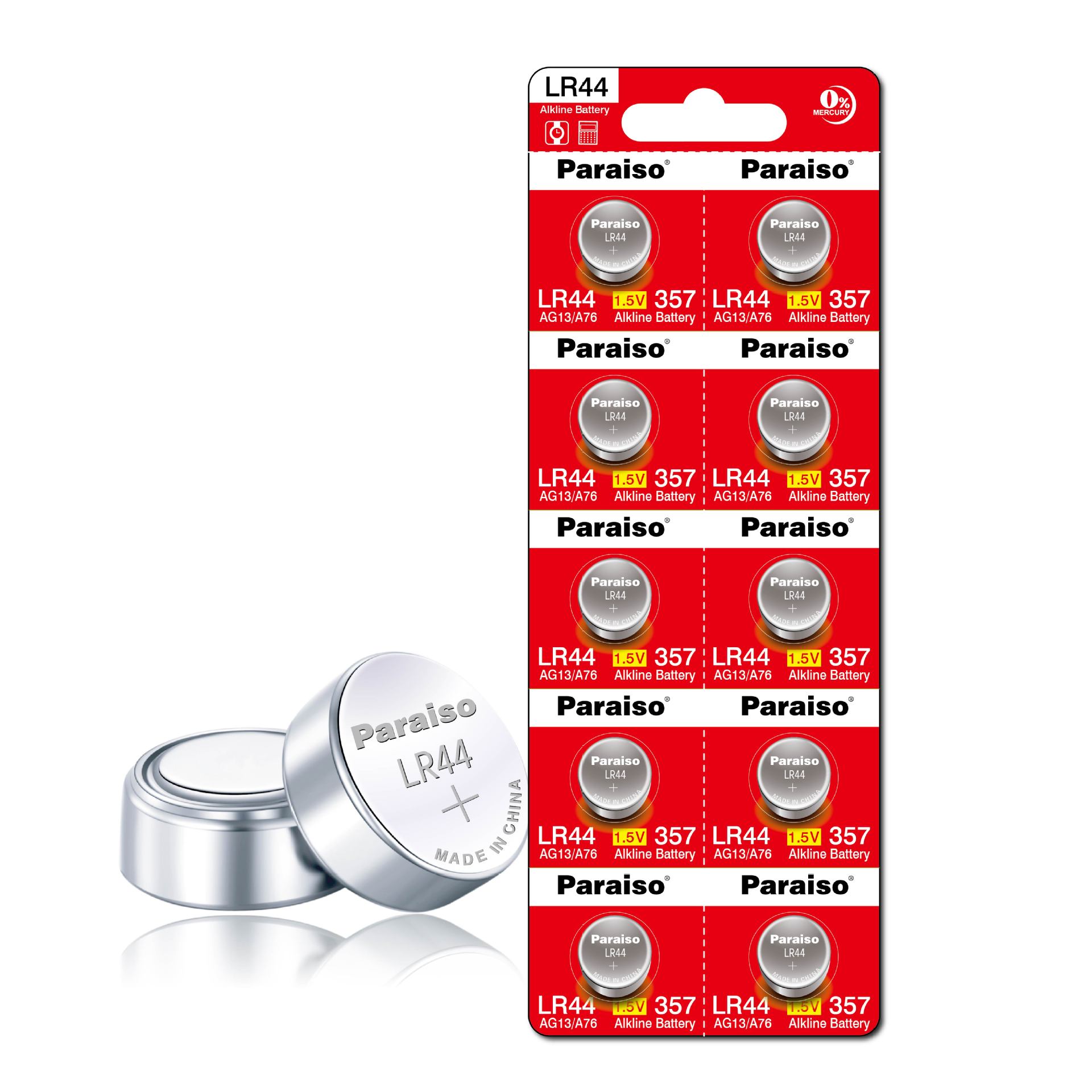 AG13 LR44 A76 Electronic Luminous Button Battery 5