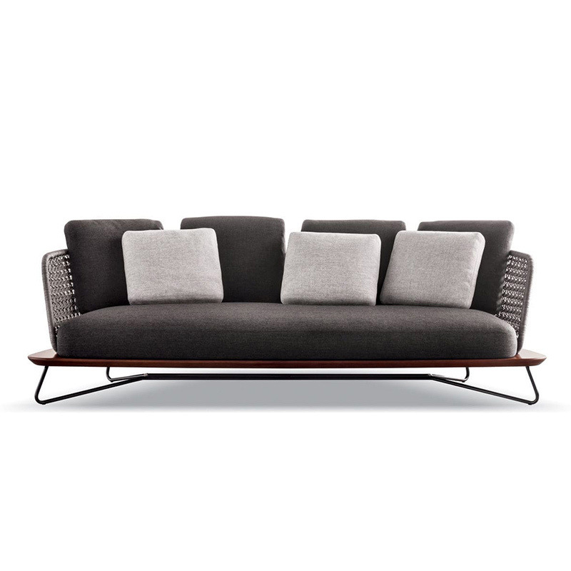 Villa al aire libre sofá patio al aire libre Hotel ratán ocio al aire libre jardín B & B sofá combinación impermeable protección solar