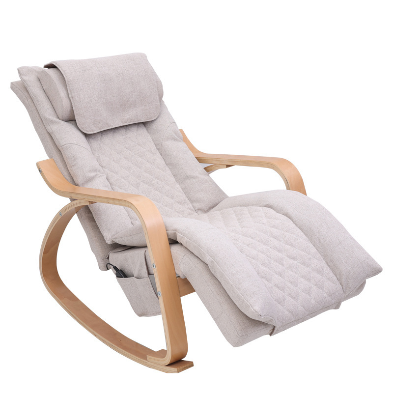 Masaje silla de mecedora sofá silla de relajación silla de balcón eléctrico siesta silla de relajación caminando massage cojín de masaje
