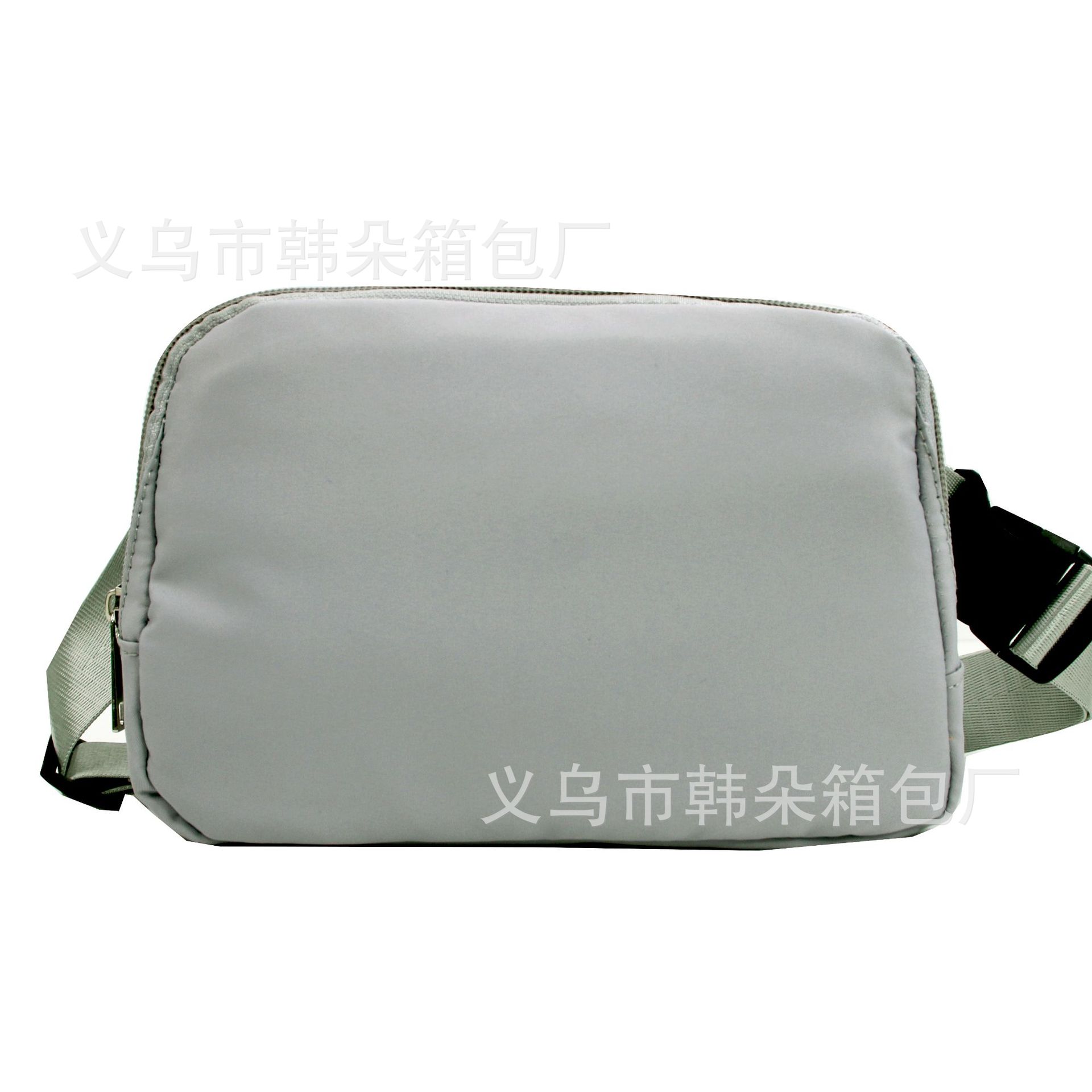 Riñonera de nylon, lulu, el mismo estilo, estilo ins, ocio, deportes al aire libre, bolsa de pecho para correr, bolsa de mensajero, logotipo personalizado