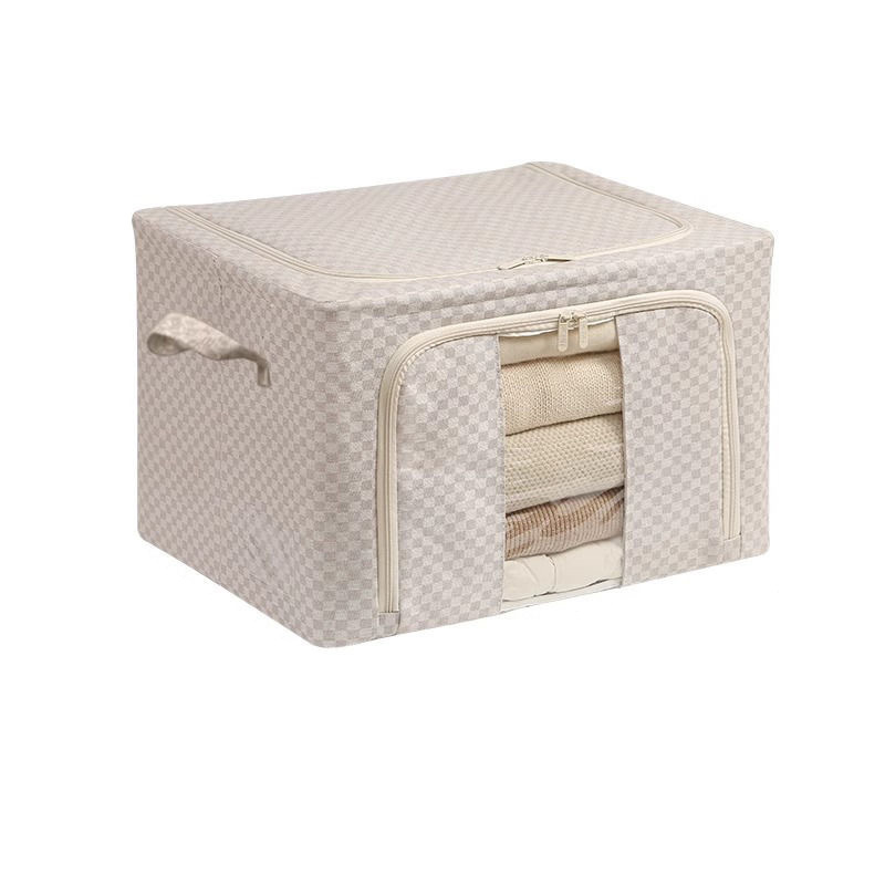 Foldable Fabric Storage Box For Home And Closet Organisation_voghion.com
