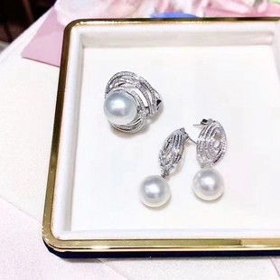 One second to get rid of passers-by feeling amazing-S925 silver earrings diameter 10-1mm ring 12-13mm