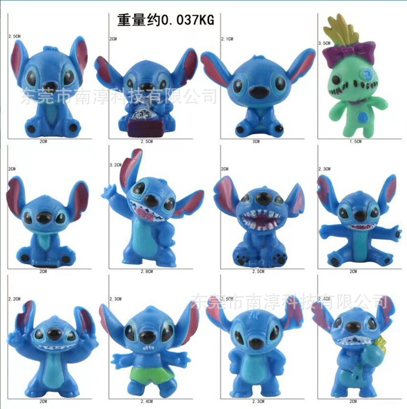 国境を越えたスティッチフィギュアハロウィンスティッチ人形ブラインドボックスガシャポン人形マシン装飾品卸売ドロップシッピング|undefined