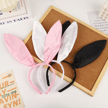 万圣节兔耳发箍学校表演动物头箍单身派对舞会性感兔女郎发卡发饰