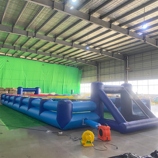 Large Inflatable Stadium Outdoor Entertainment Versus Inflatable Football Field Kidsren's Competitive Inflatable Facilities