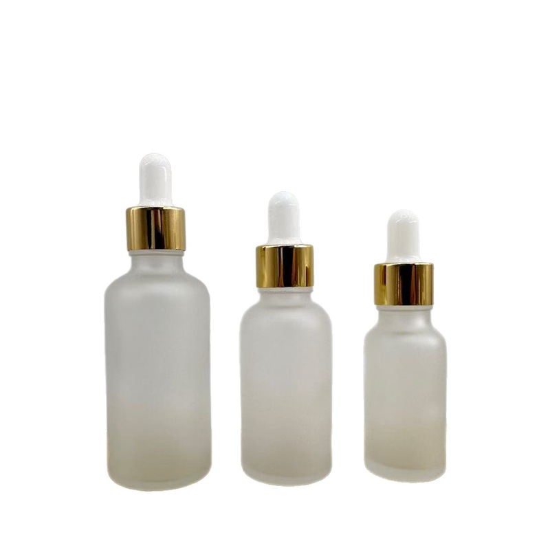厂家直销5-100ml蒙砂精油瓶滴管磨砂精华分装瓶便捷化妆品小样瓶|undefined