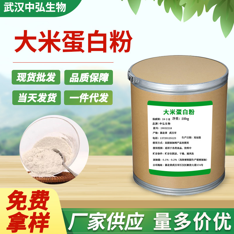 现货食品添加剂 玉米大米蛋白粉 水解蛋白营养增补剂植物提取物