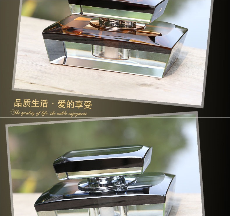 Car Perfume Holder for High-End Fragrance in the Car, Empty Bottle on the Dashboard, Long-Lasting Light Fragrance Ornaments for Men and Women