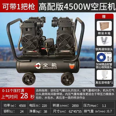 Pump Water-Filled Sand Spray Special | Hava kompressorları - 50m-tubes-watering-can-4500-watt-24-liter-iron-can-11-pressure