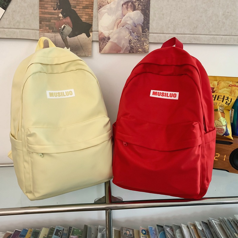 Mochila de estudiante universitario fresco 2023 temporada escolar mochila de gran capacidad mochila imprimible logo fábrica al por mayor