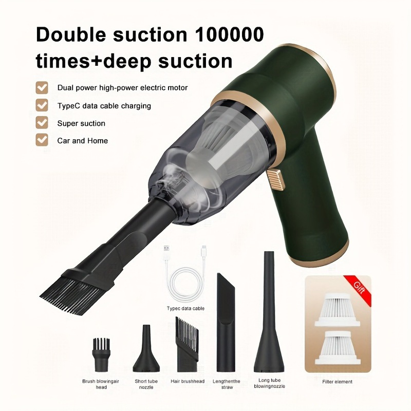Handheld wires portable vacuum cleaner, rechargeable,200|undefined