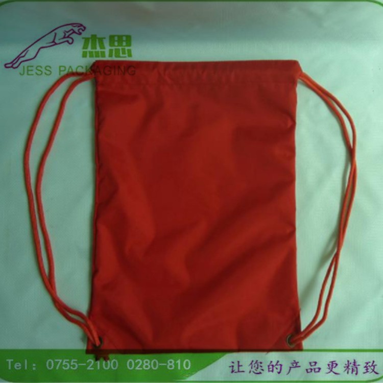 设计新款尼龙布潮流抽绳痛包双肩包大容量便携束口袋背包量大从优