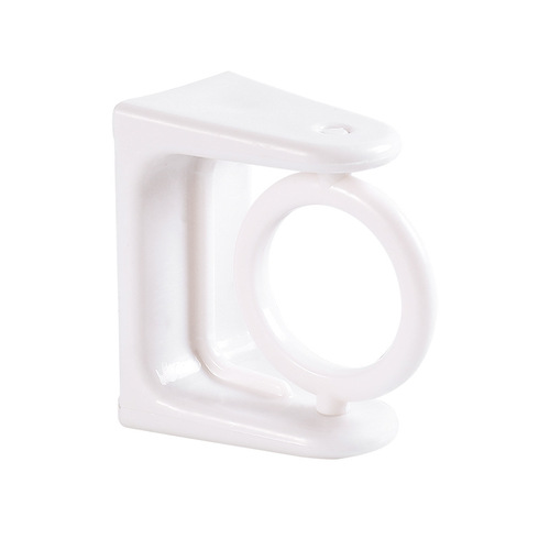 curtain rod hook curtain rod clip fastener no-drill adhesive mounting bracket clip bar door curtain telescopic rod sticky hook