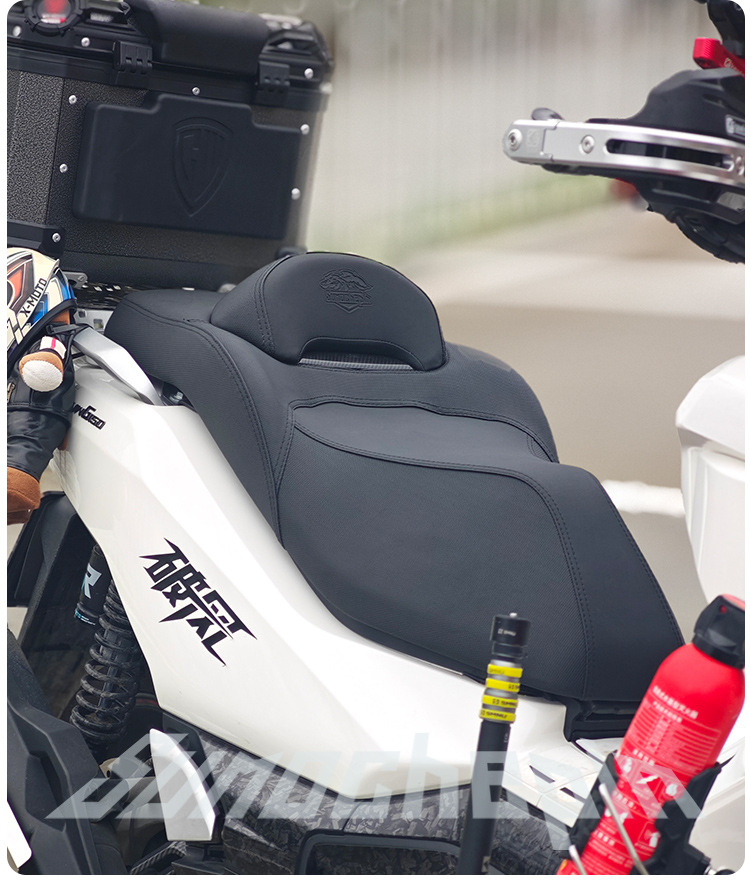 Suitable for Wuyang Honda Nwg150 Modified Seat Cushion Plus Soft Q Elastic Latex Seat Cushion with Lumbar Support, Comfortable and Non-Slip