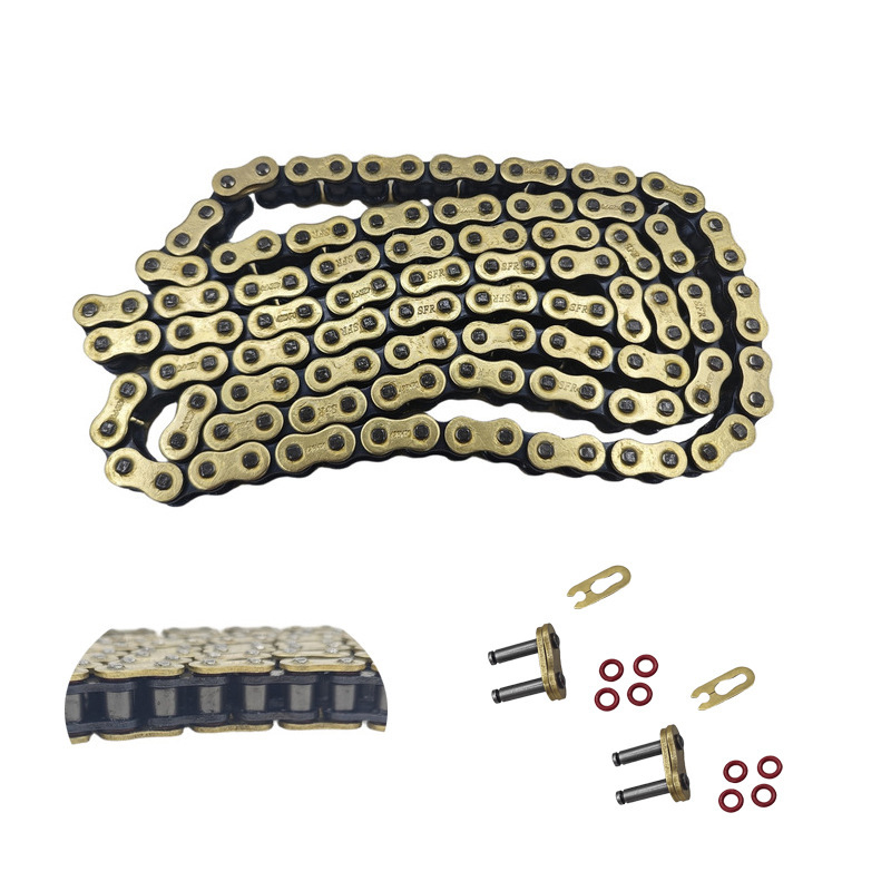 SFR Shunfeng Oil Seal Chain 428H Thickened Tensile Wear-resistant Motorcycle Cross-country Straddle Curved Beam Chain Universal Chain