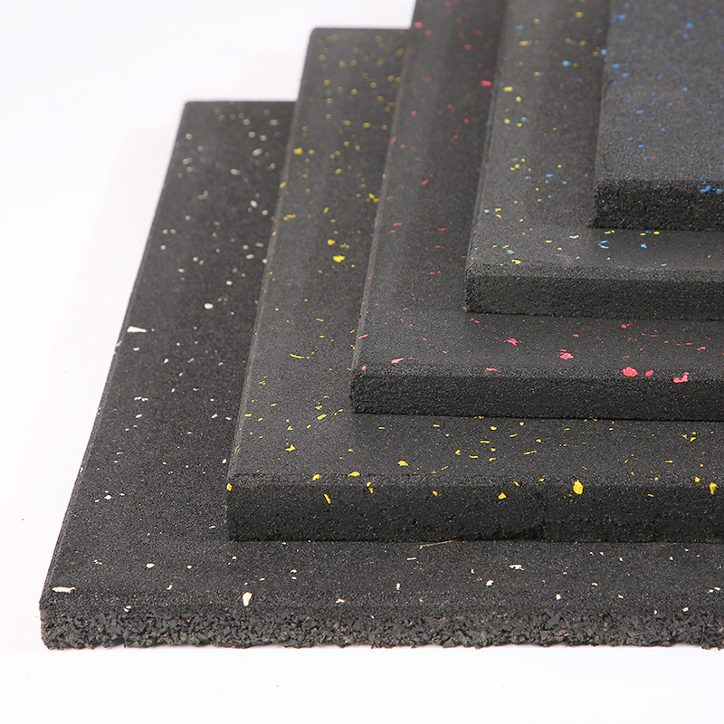 Rubber Outdoor Elastic Mat Shock Absorbing Rubber Mat Eco-Friendly Mat Starry Sky Mat