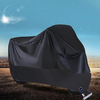 Car clothing — Spot polyester taffeta motorcycle - all-silver-s-185-meters-long