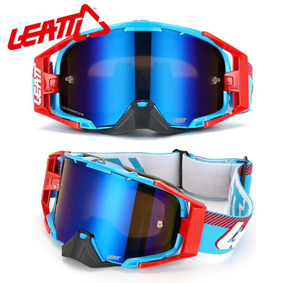 스팟 LEATT6.5 오프로드 오토바이 헬멧이 내리막 산악 자전거 방풍 모래 방지 이중층 안개 방지 고글을 고글