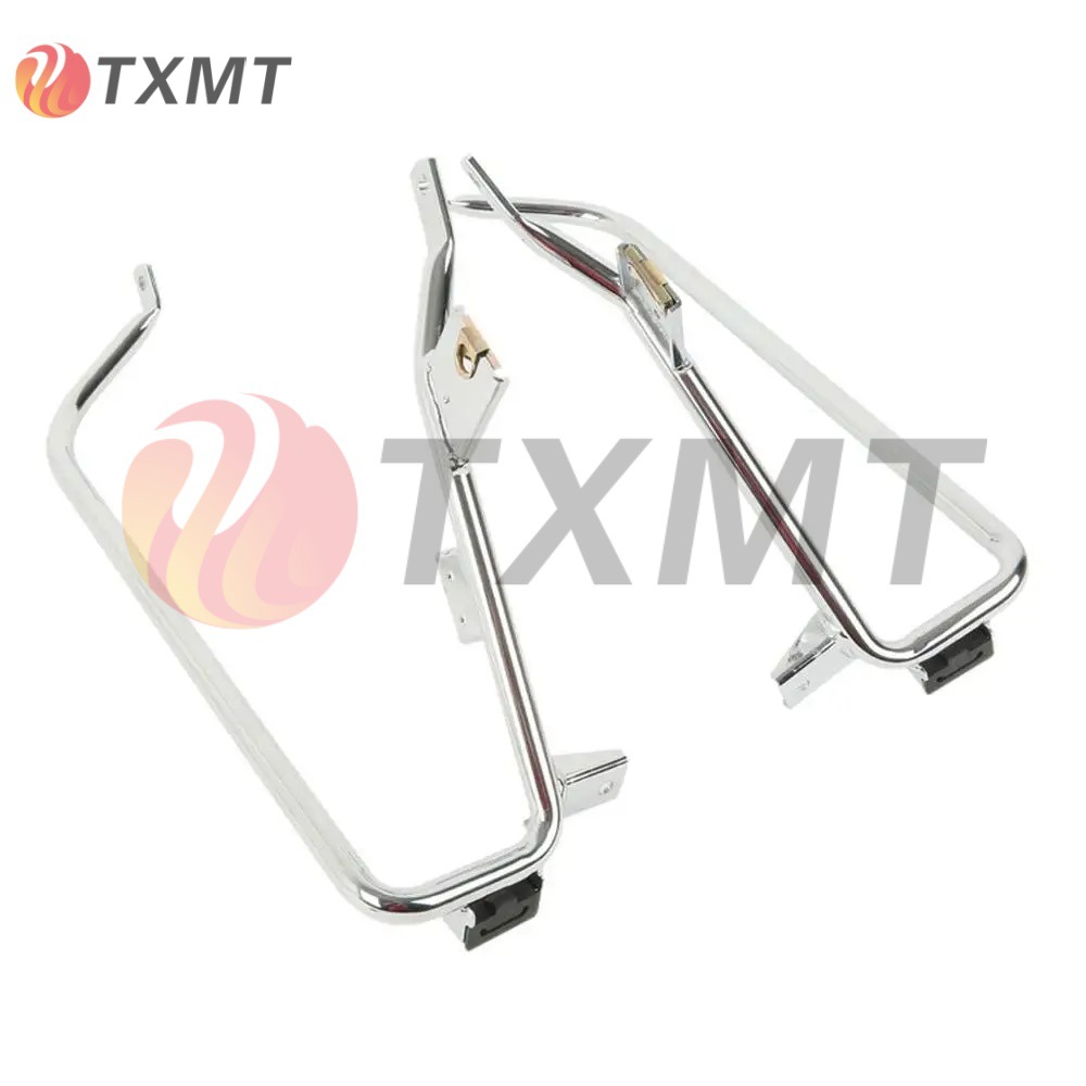 Suitable for Harley Road King Street Big Glide Modified Rear Box Rear Bumper Tail Box Guard Bracket 09-13 Years