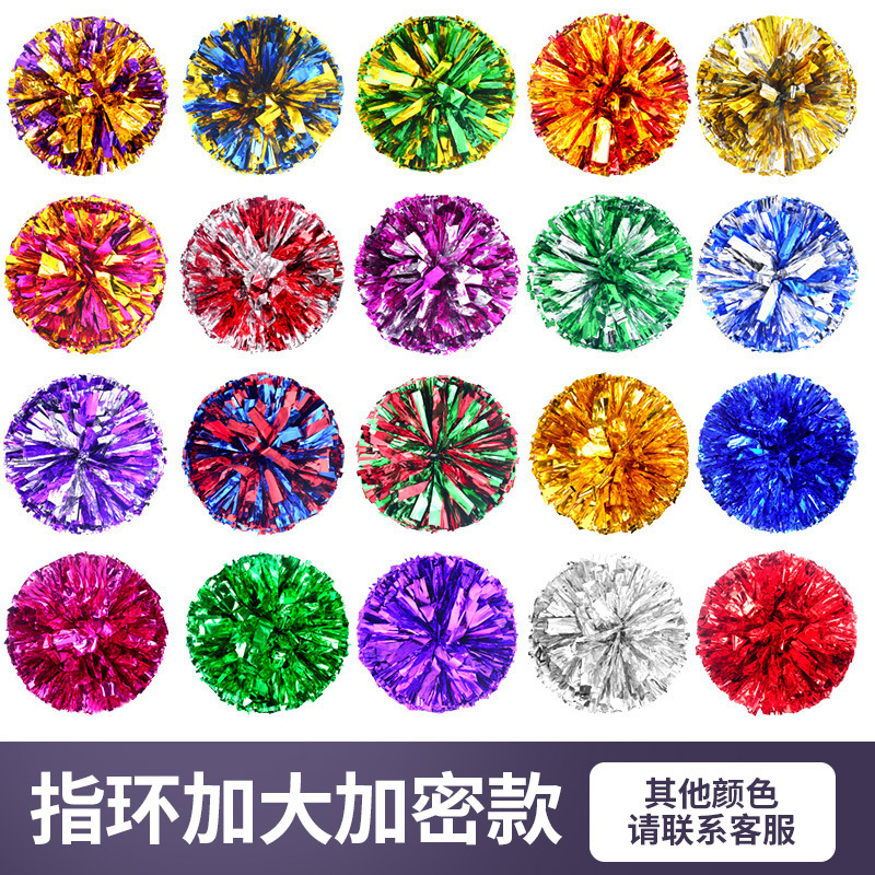 Flor bola de la flor porristas bola de la flor de la mano que sostiene la flor juegos de deportes mano que sostiene apoyos alegría apoyos en stock