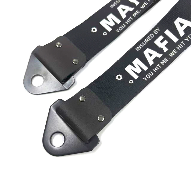 Automóvil modificado JDM cultura impresión digital remolque con parachoques labios decoración de cuerda de tracción cola garganta flotadora transfronteriza