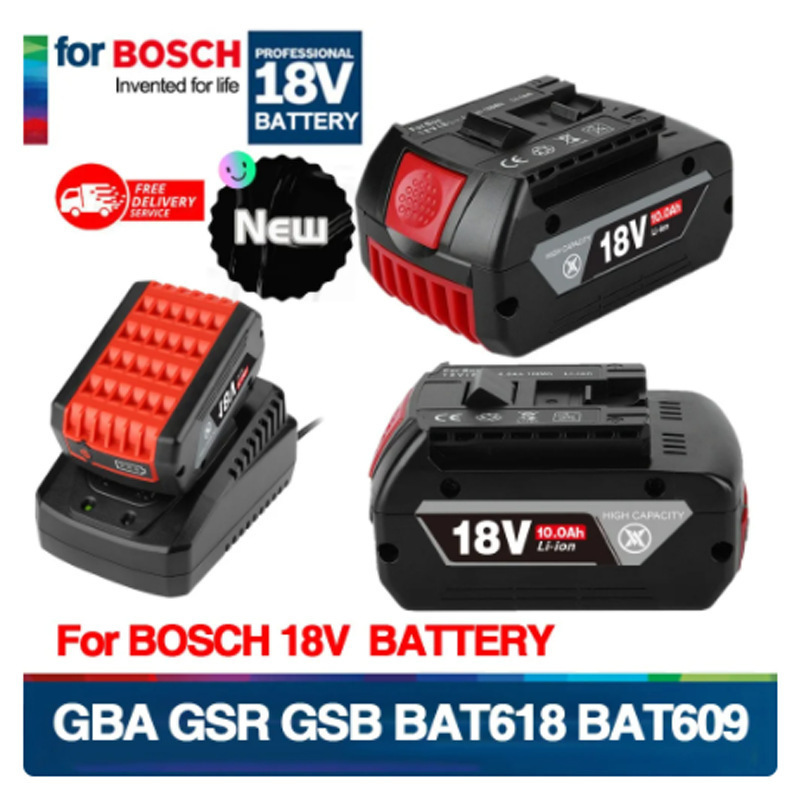 BOSCH18V 10A電動工具リチウムイオン充電電池GSR BAT61 8BAT610に代わる|undefined