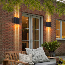 壁灯户外防水大门口庭院灯过道led灯超亮北欧室外门柱露台外墙