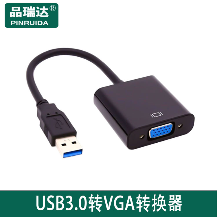 USB 3,0 a VGA convertidor USB 3,0 a VGA adaptador hembra cable adaptador convertidor puede ser fijo