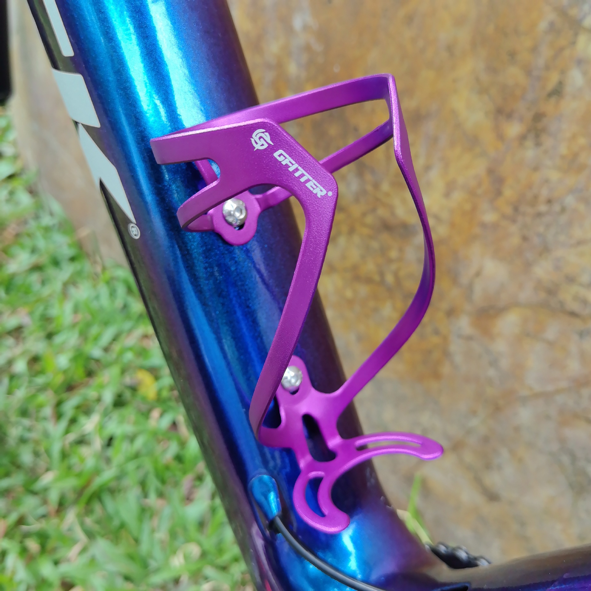 Mountain Bike Water Bottle Holder Aluminum Alloy Dahon Folding Bike Cup Holder Bicycle Water Bottle Fixed Bracket Accessories