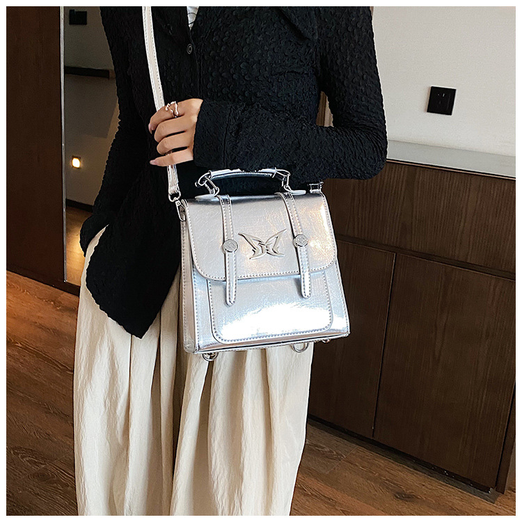 2023 Nuova borsa da donna di vendita calda Farfalla Hardware in metallo bianco Zaino a tracolla singola Borsa da donna Spicy Girl Millennium 2KY_voghion.com